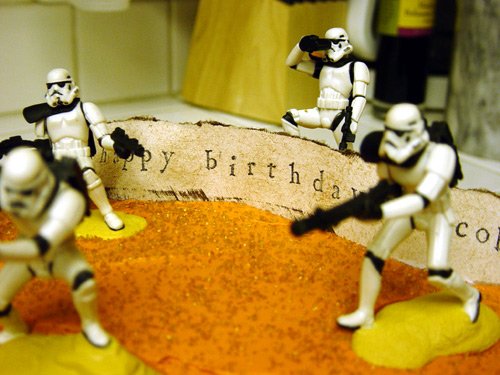 Star Wars Storm Troopers Cake