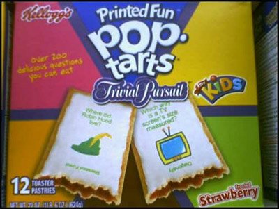 trivial pursuit pop tarts