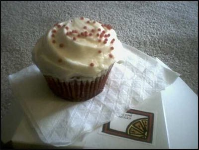 red velvet cupcake